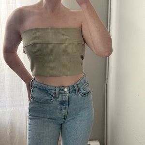 Knitted Tube Top